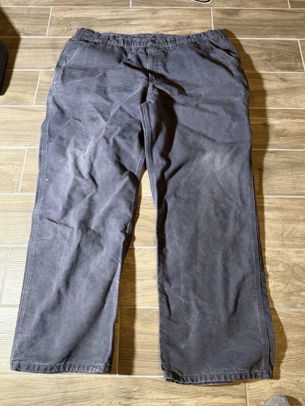 Carhartt 101710-PTB Relaxed Fit Canvas Pants Mens 46x32 Western Ranch Workwear